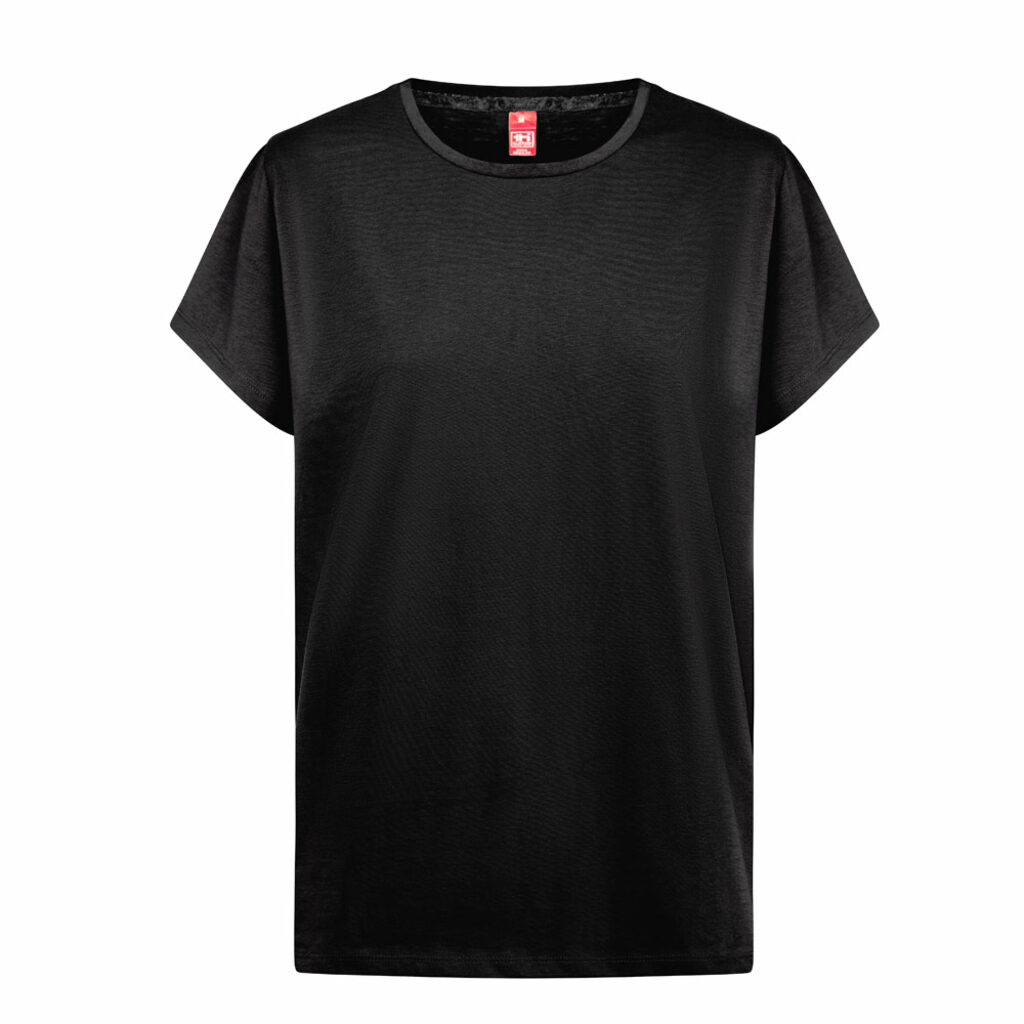 THC SOFIA REGULAR. Футболка звичайного крою для жінок чорний  розмір XL - 30317-103-XL- Фото №3