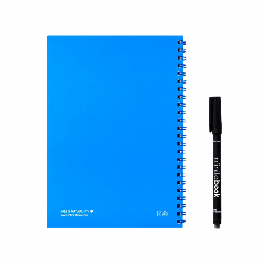 INFINITEBOOK PLAIN Блокнот А5 формату королівський синій - 33200-114- Фото №2