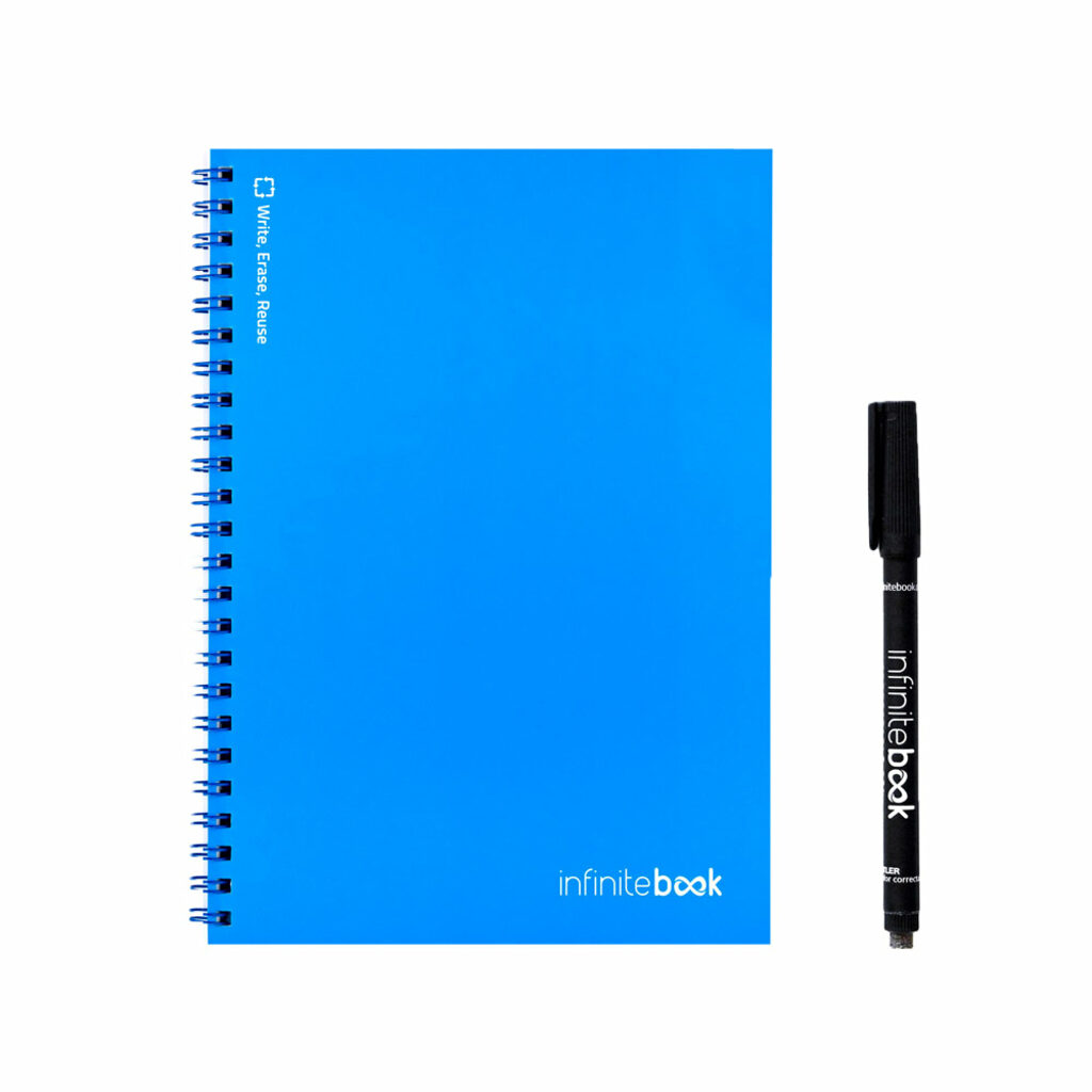 INFINITEBOOK PLAIN Блокнот А5 формату королівський синій - 33200-114- Фото №4
