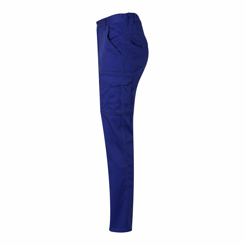 VL LUGH Многокарманные эластичные брюки (240 г/м²) из хлопка (46%), ЭМЭ (38%) и полиэстера (16%) королевский синий  размер 46 - 36003-114-46- Фото №2