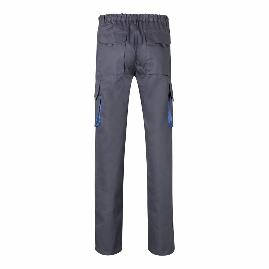 VL HYPNOS Двухцветные брюки из твила с несколькими карманами (200 г/м²), из хлопка (35%) и полиэстера (65%) серый  размер 46 - 36004-227-46- Фото №1