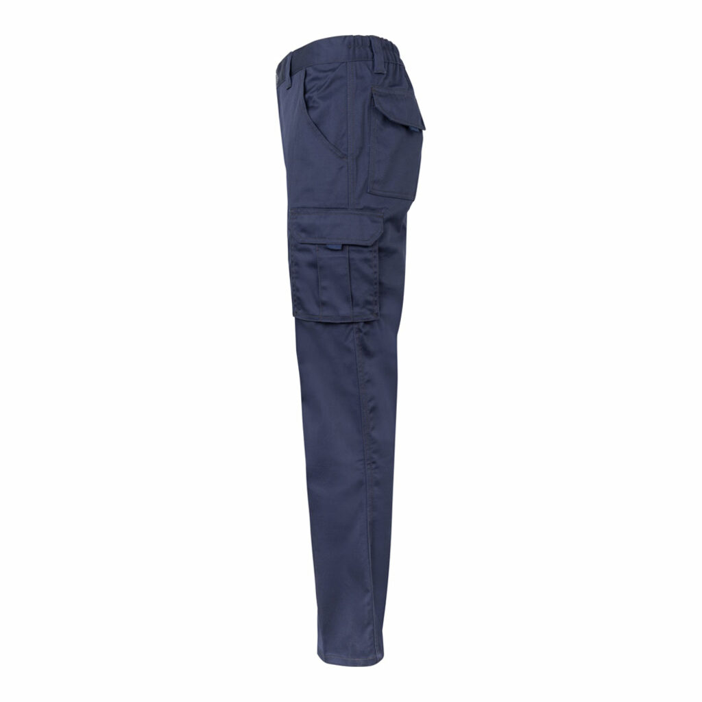 VL PAN Многокарманные эластичные брюки (290 г/м²) из хлопка (46%), ЭМЭ (38%) и полиэстера (16%) темно-синий  размер 44 - 36008-134-44- Фото №2