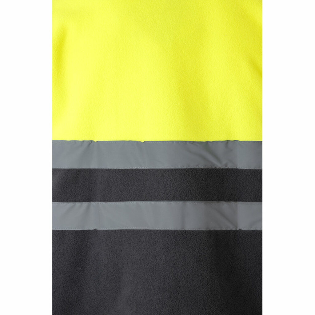 VL EROS LARGE Двоколірна куртка флісова (280 г/м²), поліестер (100%) сірий  розмір 4XL - 36075-207-4XL- Фото №6