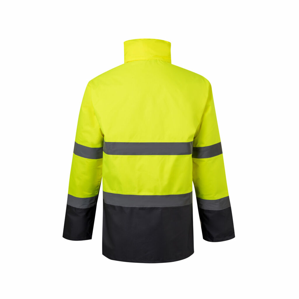 VL THEMIS LARGE Двоколірна парка (190 г/м²) з поліестеру (100%) з поліуретановим покриттям сірий  розмір 4XL - 36105-207-4XL- Фото №1