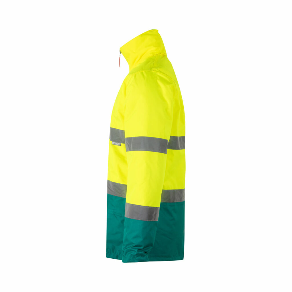 VL THEMIS LARGE Двухцветная парка (190 г/м²) из полиэстера (100%) с полиуретановым покрытием зеленый  размер 5XL - 36105-209-5XL- Фото №2