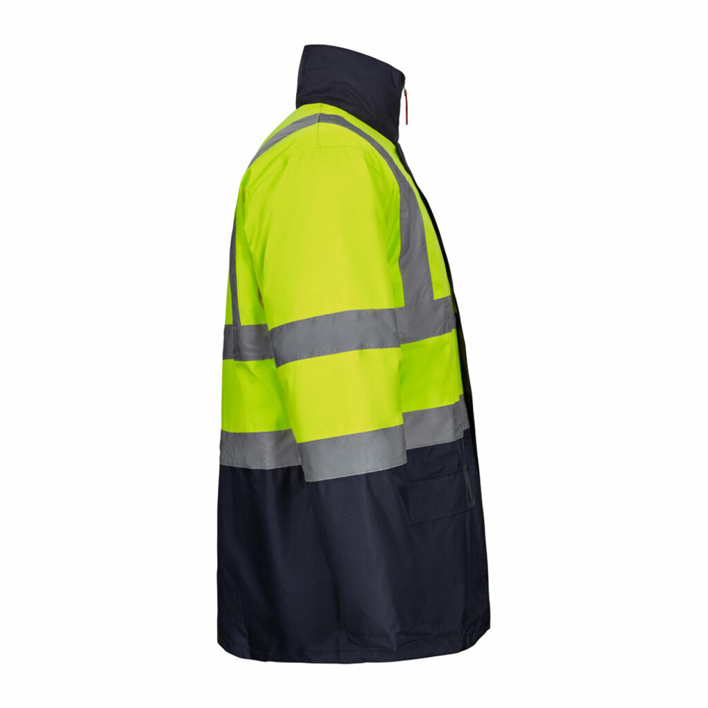VL JUNO LARGE Двоколірна парка 4 в 1 (180 г/м²) з поліестеру (100%) з поліуретановим покриттям синій  розмір 5XL - 36109-204-5XL- Фото №3