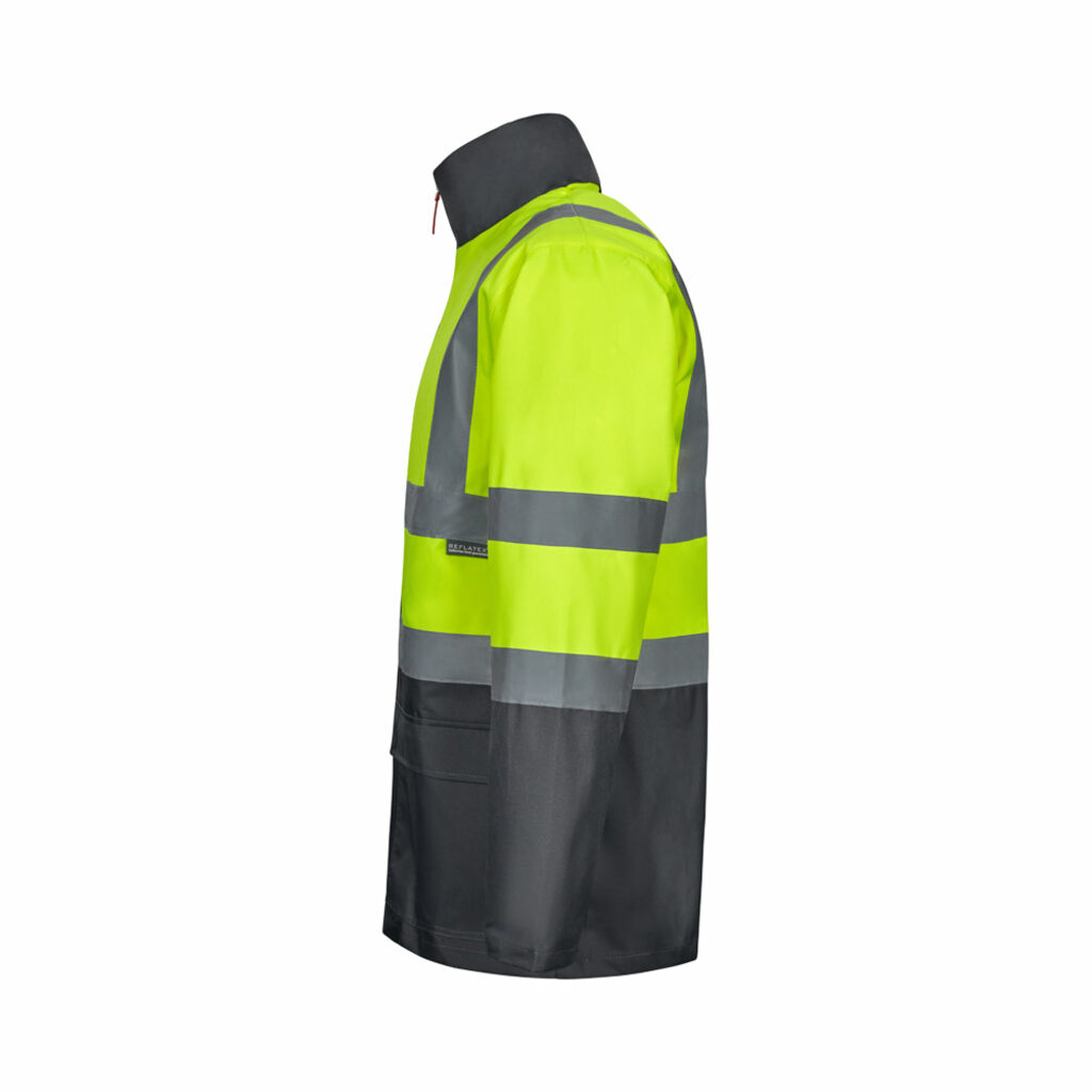 VL JUNO LARGE Двоколірна парка 4 в 1 (180 г/м²) з поліестеру (100%) з поліуретановим покриттям сірий  розмір 4XL - 36109-207-4XL- Фото №2