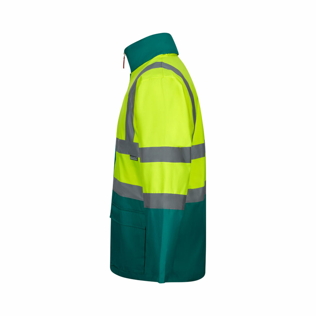 VL JUNO LARGE Двоколірна парка 4 в 1 (180 г/м²) з поліестеру (100%) з поліуретановим покриттям зелений  розмір 5XL - 36109-209-5XL- Фото №2