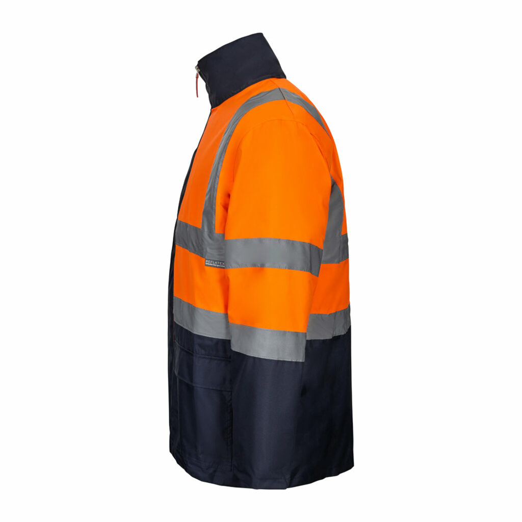 VL JUNO LARGE Двоколірна парка 4 в 1 (180 г/м²) з поліестеру (100%) з поліуретановим покриттям синій  розмір 5XL - 36109-214-5XL- Фото №2