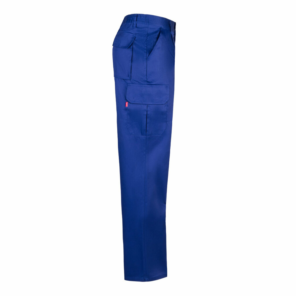 VL MABON Штани з кількома кишенями (200 г/м²) з бавовни (35%) та поліестеру (65%). королівський синій  розмір 42 - 36116-114-42- Фото №3