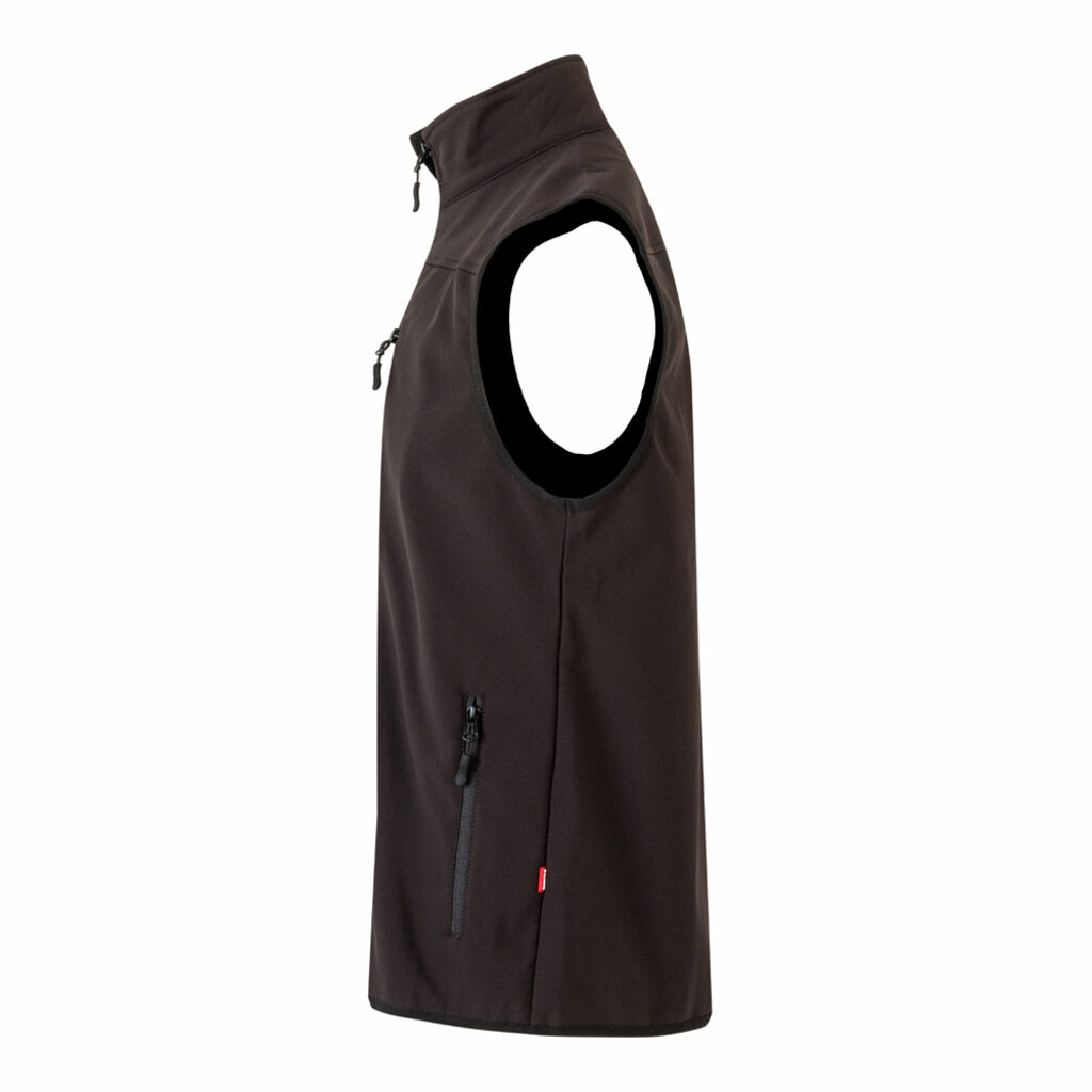 VL VARUNA Жилет Softshell (280 г/м²) з підкладкою з поліестеру (94%) та еластану (6%). чорний розмір S - 36136-103-S- Фото №2 VL VARUNA Жилет Softshell (280 г/м²) з підкладкою з поліестеру (94%) та еластану (6%). чорний розмір S - 36136-103-S- Фото №2