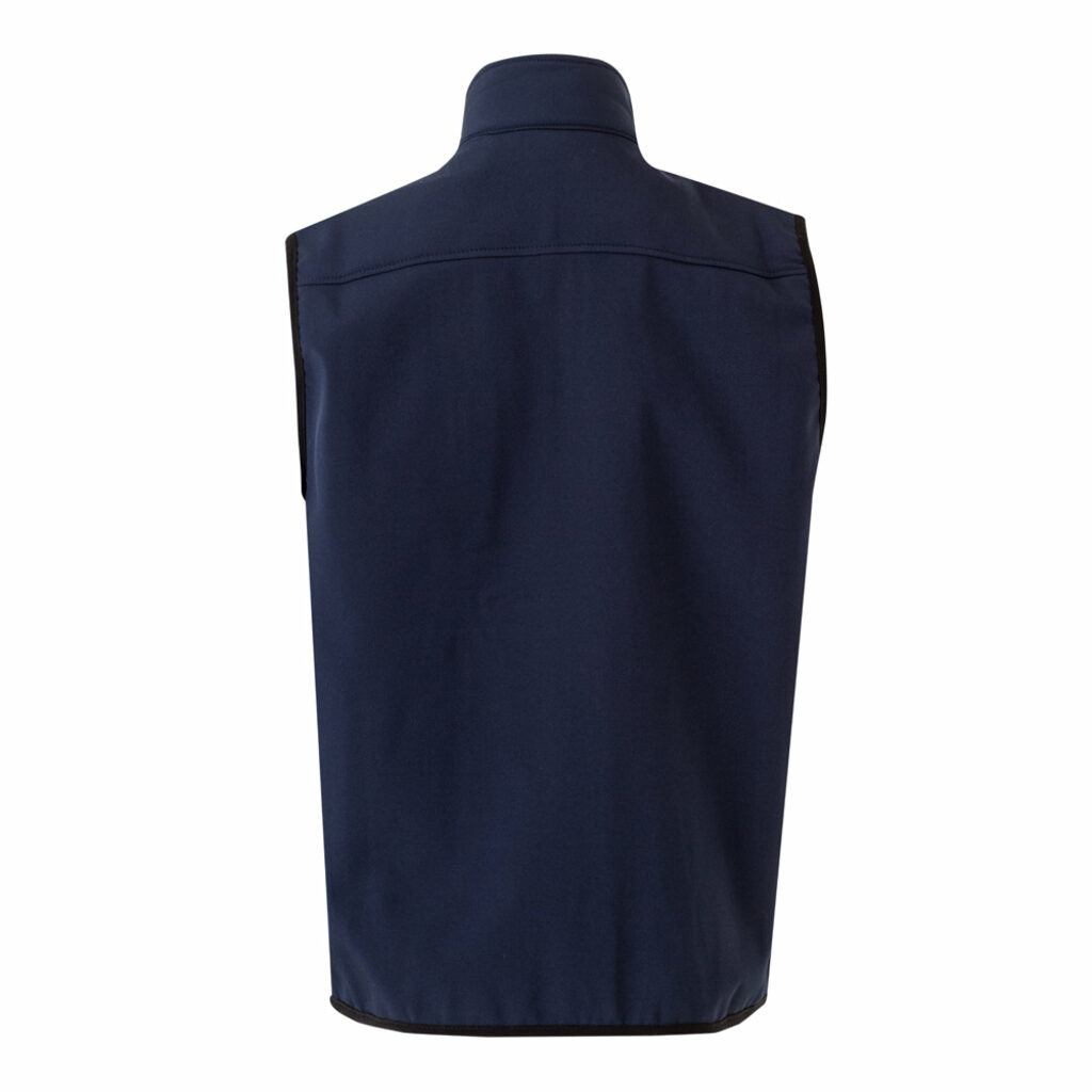 VL VARUNA Жилет Softshell (280 г/м²) з підкладкою з поліестеру (94%) та еластану (6%). темно-синій розмір L - 36136-134-L- Фото №1 VL VARUNA Жилет Softshell (280 г/м²) з підкладкою з поліестеру (94%) та еластану (6%). темно-синій розмір L - 36136-134-L- Фото №1
