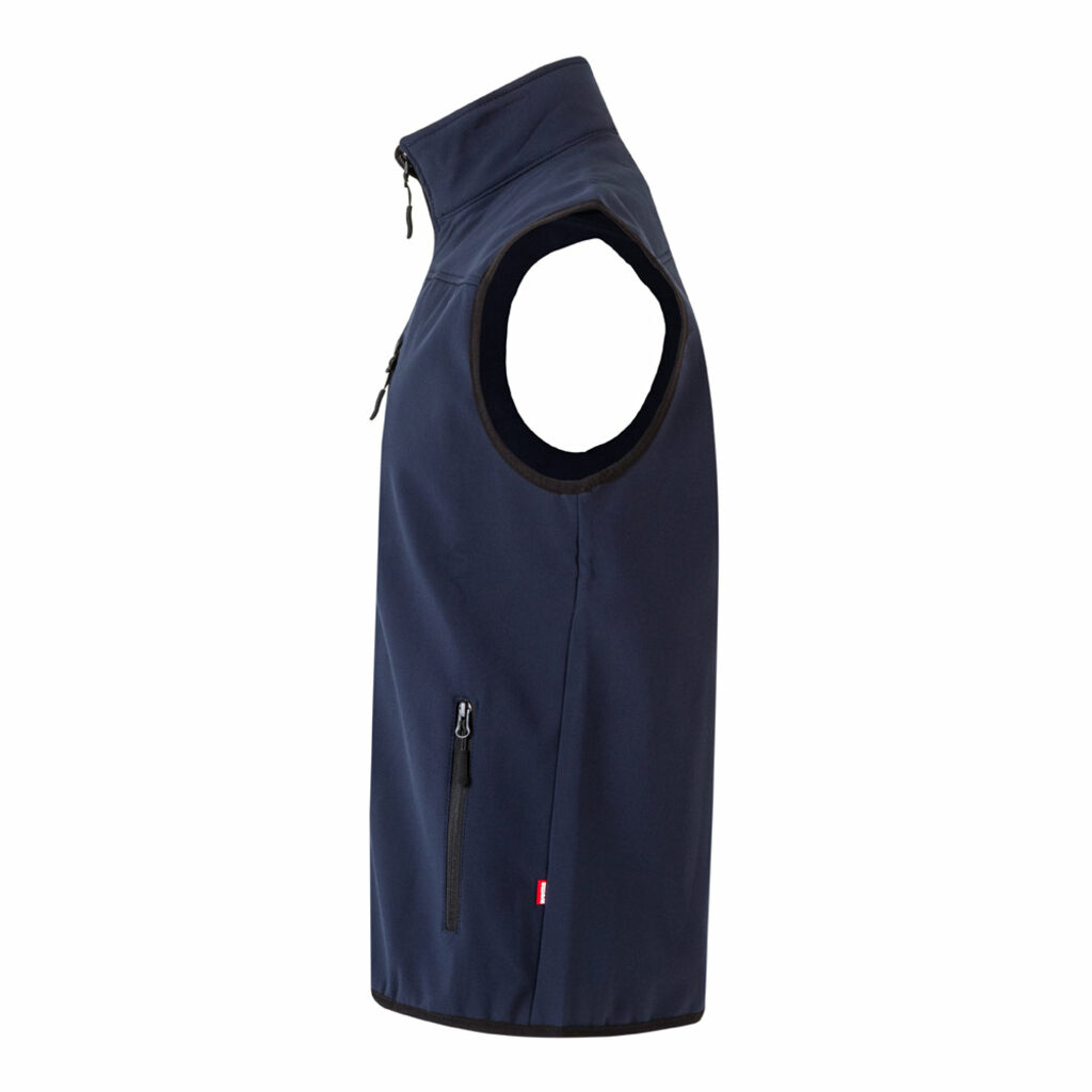 VL VARUNA Жилет Softshell (280 г/м²) з підкладкою з поліестеру (94%) та еластану (6%). темно-синій розмір M - 36136-134-M- Фото №2 VL VARUNA Жилет Softshell (280 г/м²) з підкладкою з поліестеру (94%) та еластану (6%). темно-синій розмір M - 36136-134-M- Фото №2