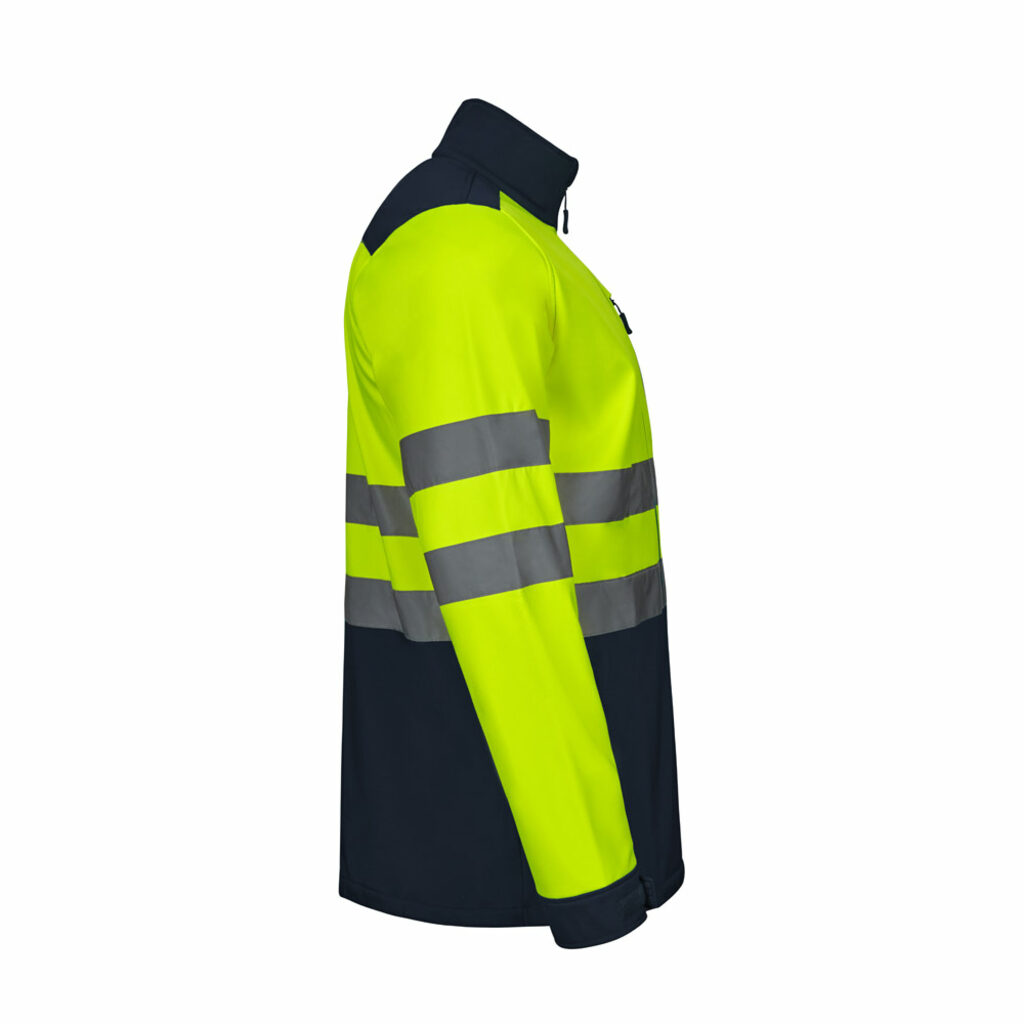 VL HESTIA Двухцветная куртка softshell (280 г/м²) из полиэстера (96%) и эластана (4%). синий  размер M - 36144-204-M- Фото №3
