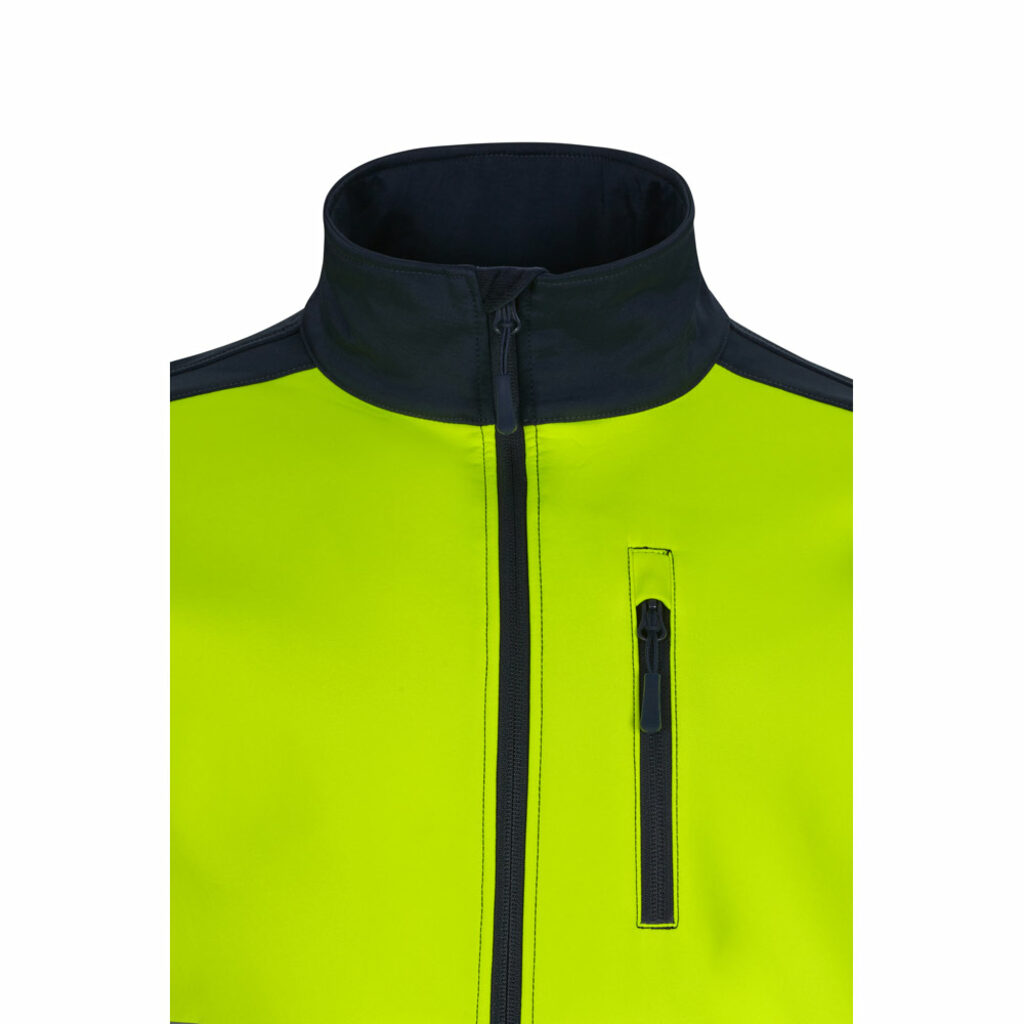 VL HESTIA Двухцветная куртка softshell (280 г/м²) из полиэстера (96%) и эластана (4%). синий  размер M - 36144-204-M- Фото №4