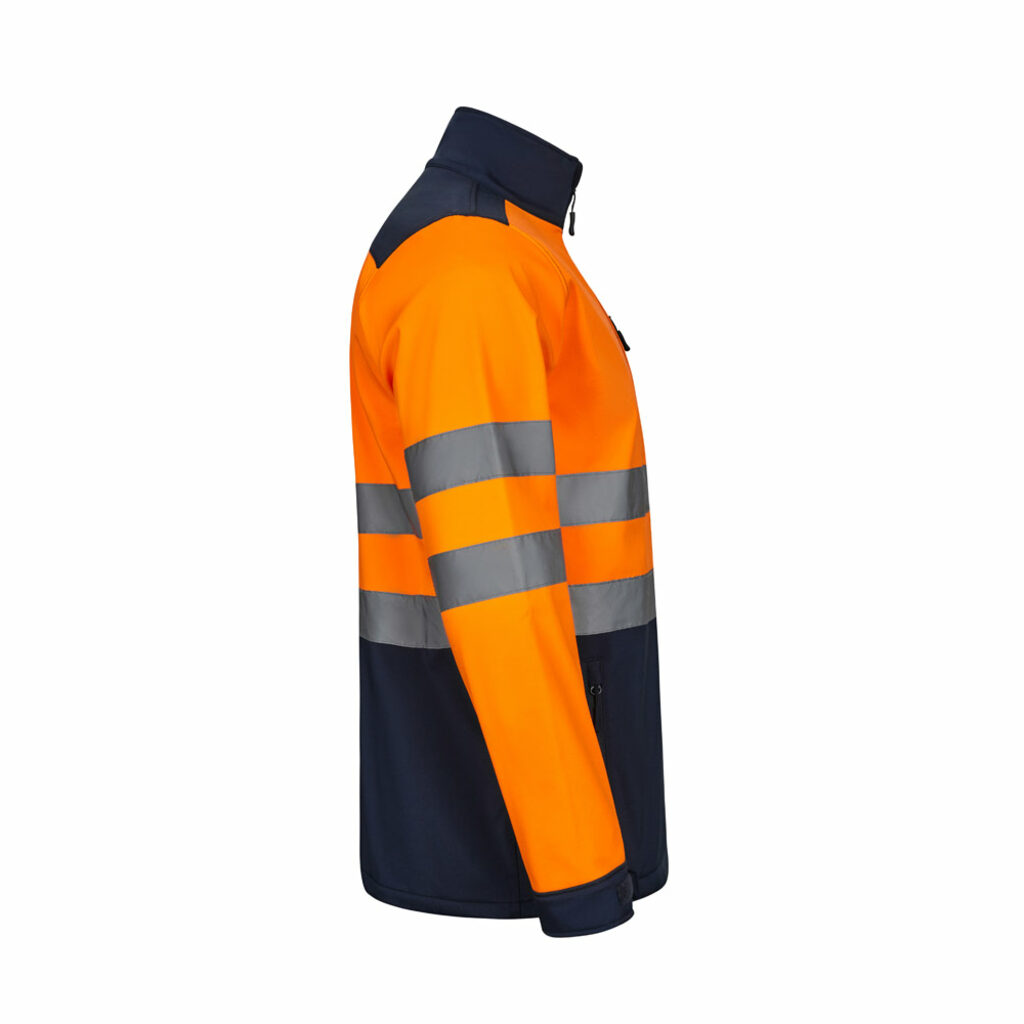 VL HESTIA Двоколірна куртка softshell (280 г/м²) з поліестеру (96%) та еластану (4%). синій  розмір M - 36144-214-M- Фото №3