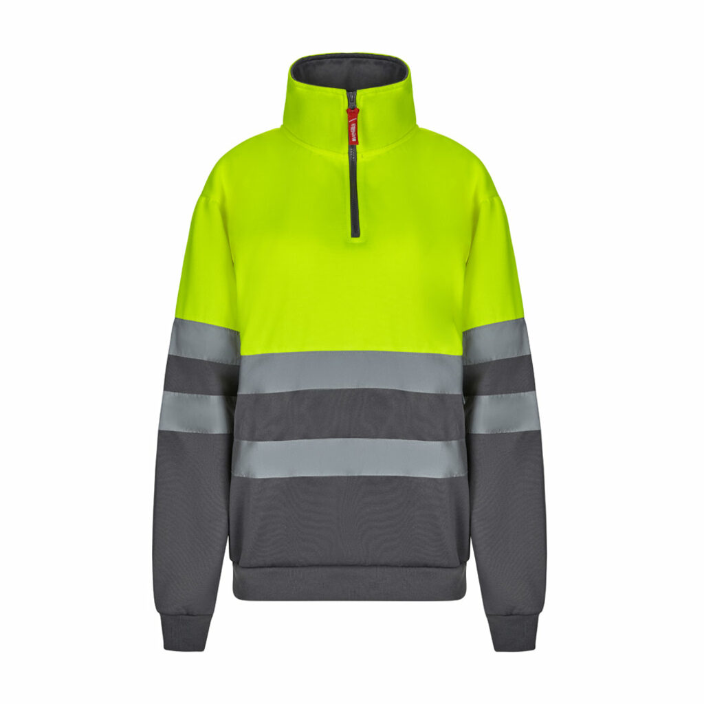 VL THOR LARGE Двухцветная толстовка (300 г/м²) из полиэстерового флиса (100%) серый  размер 4XL - 36149-207-4XL- Фото №4