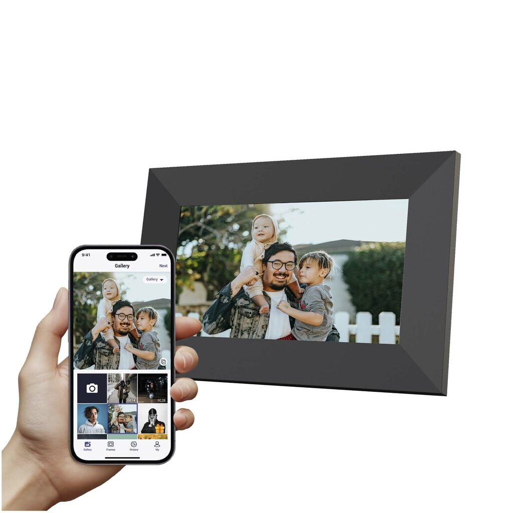 7-дюймова цифрова фоторамка з Wi-Fi Prixton Prado S чорний - 1PA18690- Фото №3