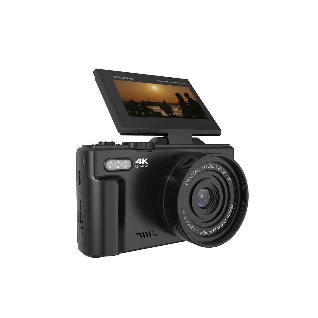 4K цифрова камера Prixton DV900 XPLORER чорний - 1PA19590- Фото №3 4K цифрова камера Prixton DV900 XPLORER чорний - 1PA19590- Фото №3