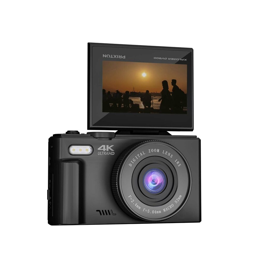 4K цифрова камера Prixton DV900 XPLORER чорний - 1PA19590- Фото №4 4K цифрова камера Prixton DV900 XPLORER чорний - 1PA19590- Фото №4