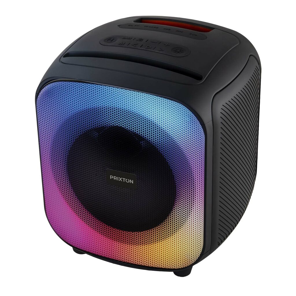 Колонка для караоке з функцією Bluetooth® Prixton Jaia потужністю 40 Вт чорний - 1PA19990- Фото №3