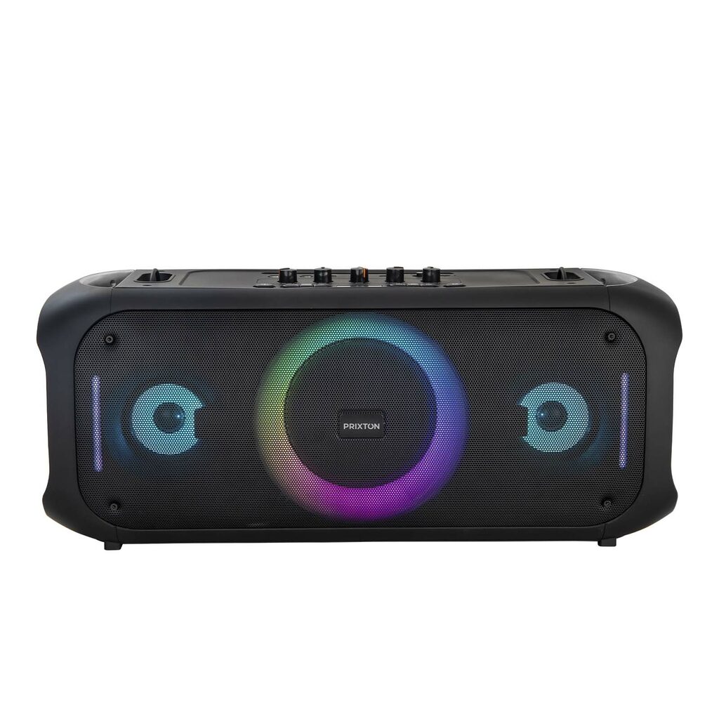 Колонка для караоке з функцією Bluetooth® Prixton Jaia Max потужністю 75 Вт чорний - 1PA20090- Фото №2