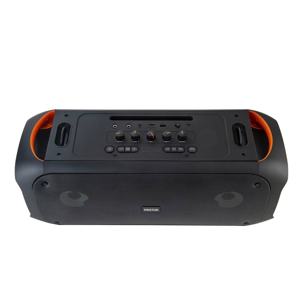 Колонка для караоке з функцією Bluetooth® Prixton Jaia Max потужністю 75 Вт чорний - 1PA20090- Фото №4