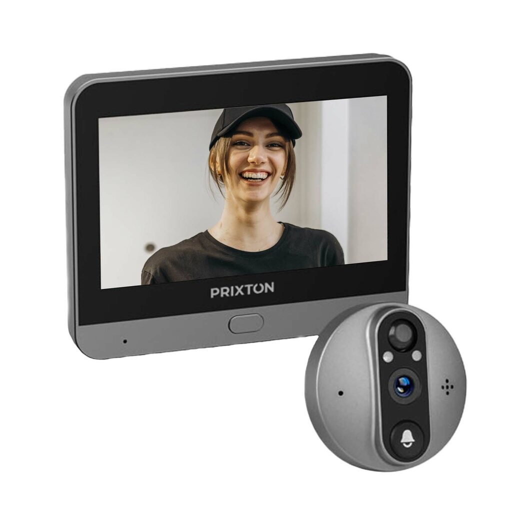 Розумна сторожова дверна камера з Wi-Fi Prixton DV50 чорний - 1PA21190- Фото №1 Розумна сторожова дверна камера з Wi-Fi Prixton DV50 чорний - 1PA21190- Фото №1