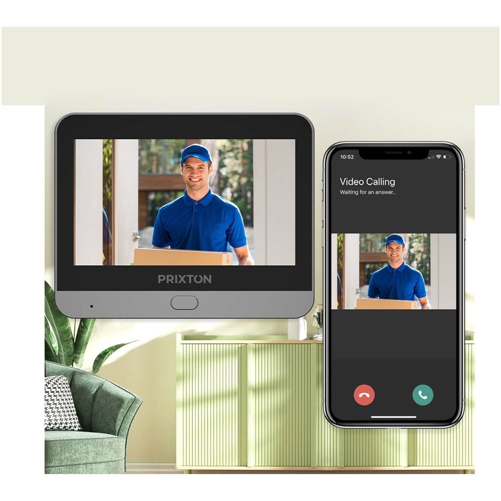 Розумна сторожова дверна камера з Wi-Fi Prixton DV50 чорний - 1PA21190- Фото №3 Розумна сторожова дверна камера з Wi-Fi Prixton DV50 чорний - 1PA21190- Фото №3