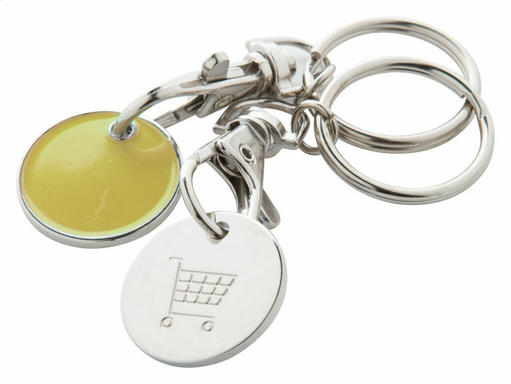 Брелок-монета Euromarket жовтий - AP731809-02- Фото №3