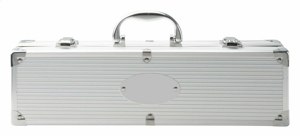 Набір для барбекю Carolina сріблястий - AP800384- Фото №3