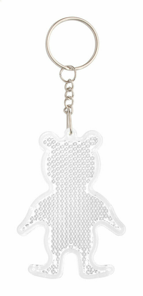 Світловідбиваючий брелок Safebear білий - AP844007-01- Фото №1