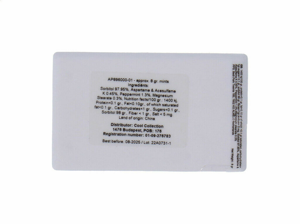 Мятные конфеты Card белый - AP896000-01- Фото №5 Мятные конфеты Card белый - AP896000-01- Фото №5