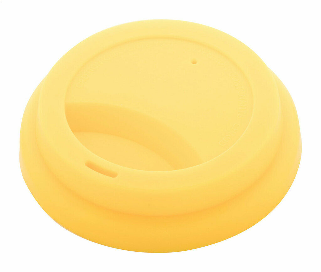 Термокружка індивідуальна-кришка CreaCup жовтий - AP892006-02_B- Фото №1