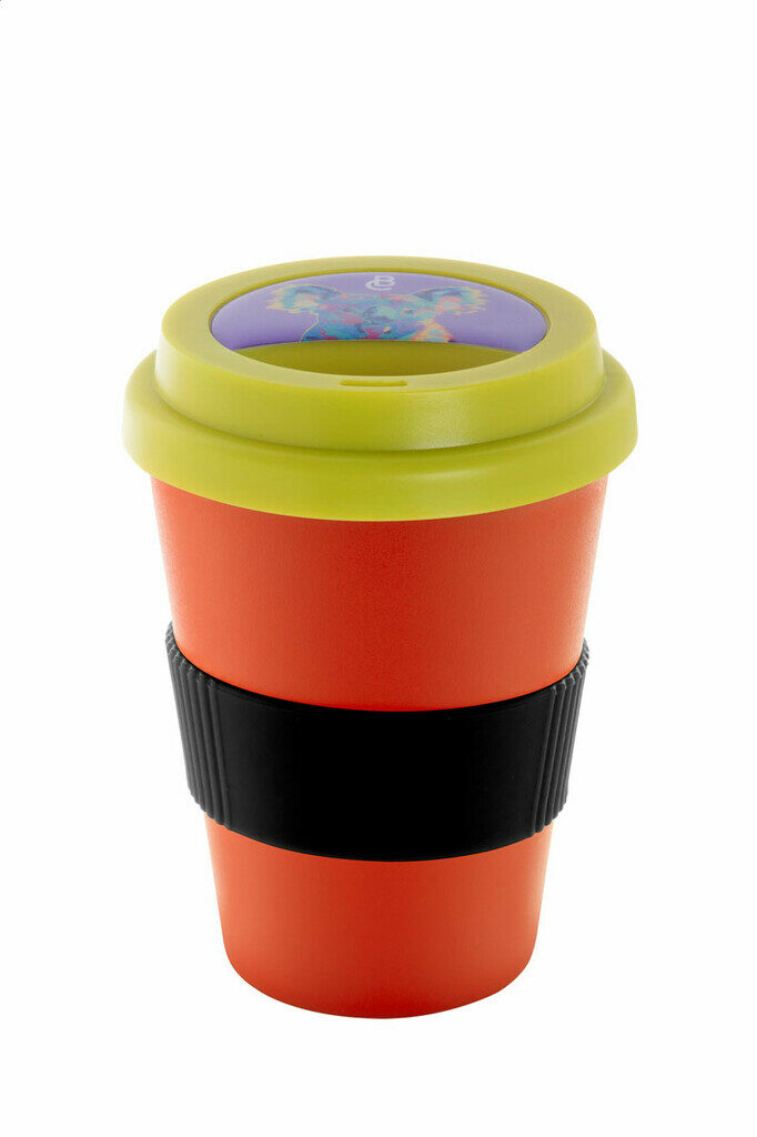 Термокружка індивідуальна CreaCup Mini, з кришкою помаранчевий - AP892007-03_A- Фото №3 Термокружка індивідуальна CreaCup Mini, з кришкою помаранчевий - AP892007-03_A- Фото №3