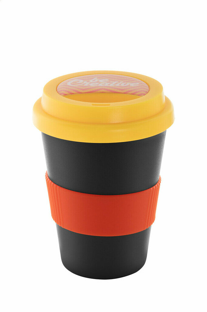 Термокружка індивідуальна CreaCup Mini, з кришкою помаранчевий - AP892007-03_C- Фото №3 Термокружка індивідуальна CreaCup Mini, з кришкою помаранчевий - AP892007-03_C- Фото №3