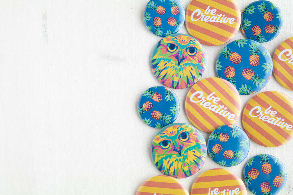 Бейдж PinBadge Mini сріблястий - AP718215- Фото №5