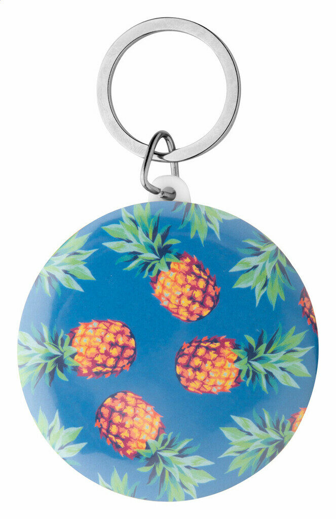 Бейдж-брелок KeyBadge Maxi білий - AP718218- Фото №7