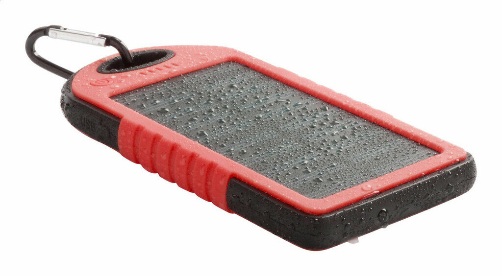 Рower bank  с USB  Lenard красный - AP741932-05- Фото №2
