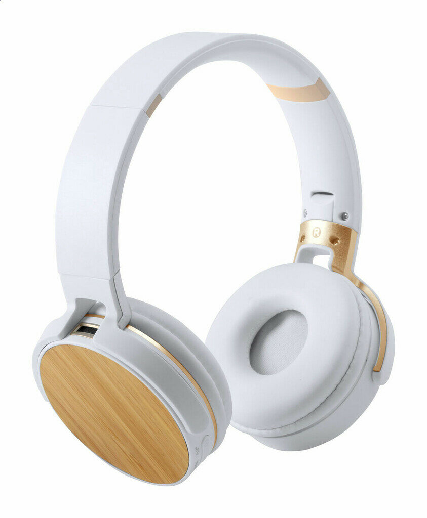 Наушники с Bluetooth Treiko белый - AP721523-01- Фото №1