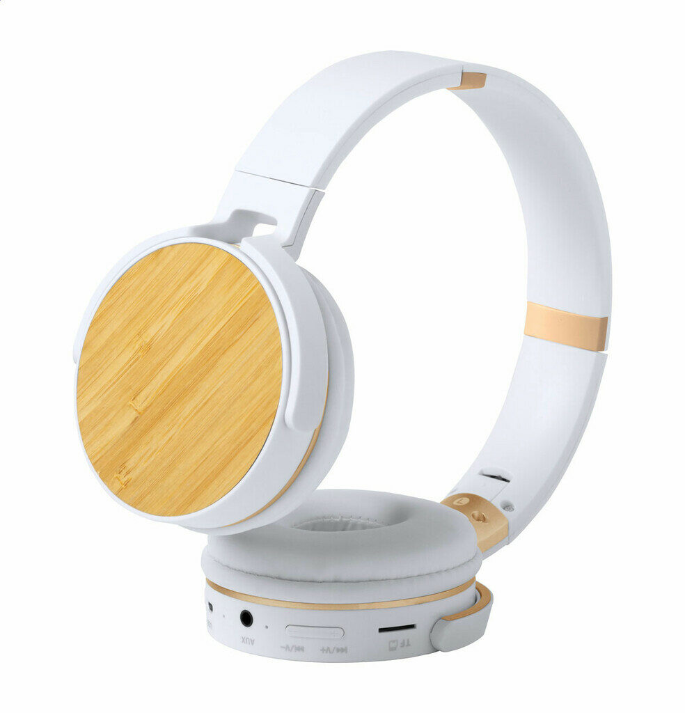 Наушники с Bluetooth Treiko белый - AP721523-01- Фото №3