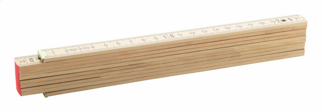 Складная линейка Gable натуральный - AP844043- Фото №1