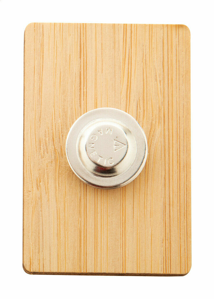 Бамбуковий значок BooBadge натуральний - AP716415-D- Фото №4