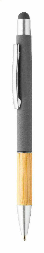 Сенсорная шариковая ручка Zabox серый - AP722052-77- Фото №1