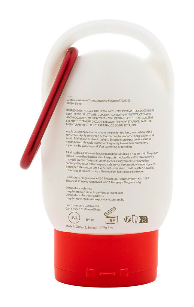 Крем сонцезахисний Lotion Cretus червоний - AP722136-05- Фото №3