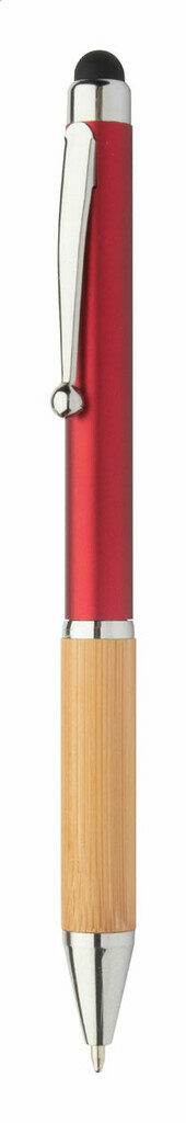 Ручка шариковая - стилус Bellys красный - AP806984-05- Фото №1