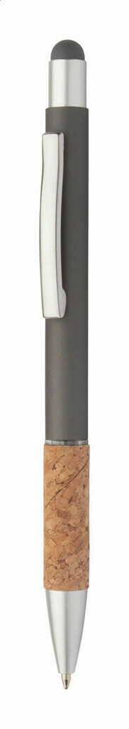 Ручка шариковая - стилус Corbox серый - AP806985-77- Фото №1