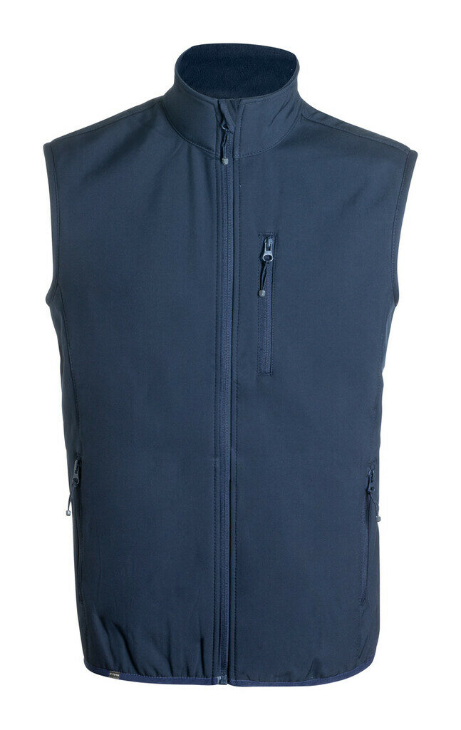 Жилет softshell Jandro темно-синій розмір L - AP722394-06A_L- Фото №1 Жилет softshell Jandro темно-синій розмір L - AP722394-06A_L- Фото №1