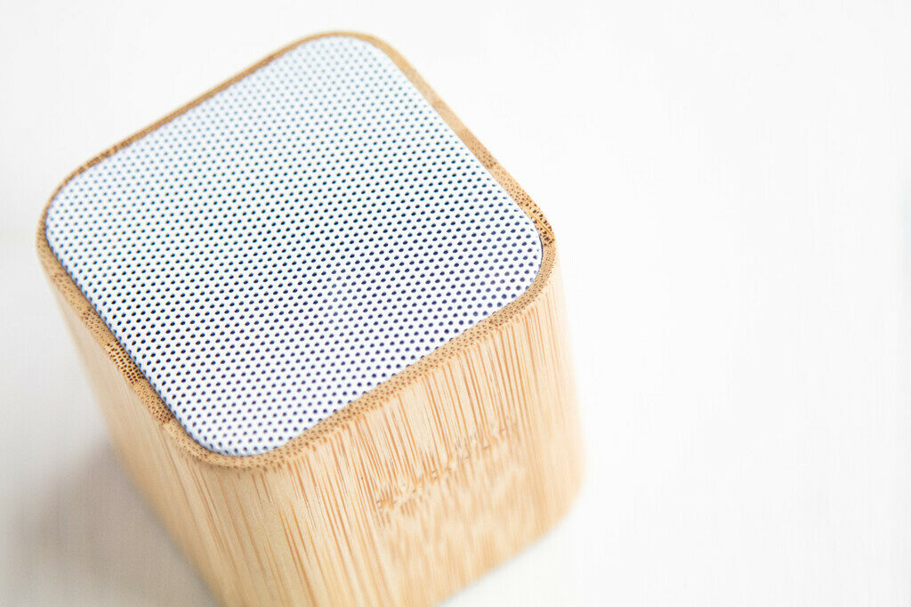 Bluetooth-динамик Cuboo натуральный - AP800532- Фото №7