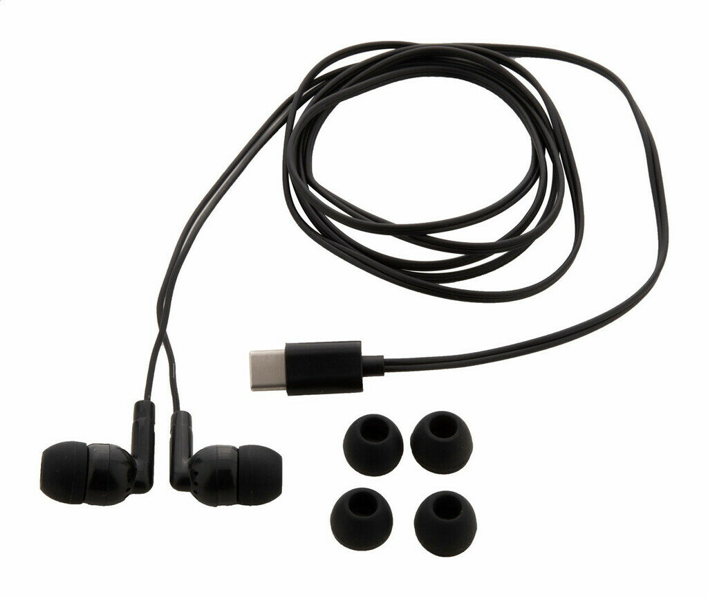 Навушники USB-C Celody чорний - AP800523-10- Фото №4